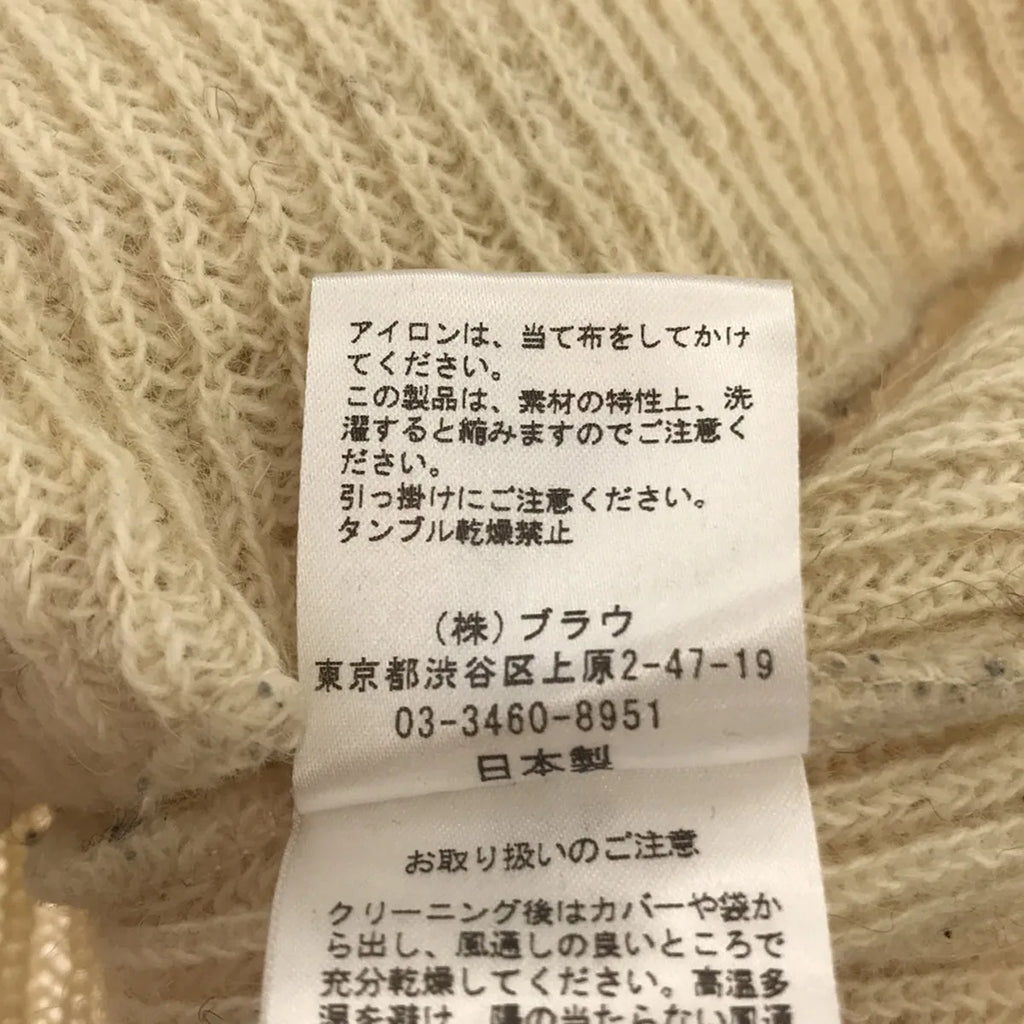 NOWOS / ノーウォス | シェットランドウールニット | アイボリー | レディース