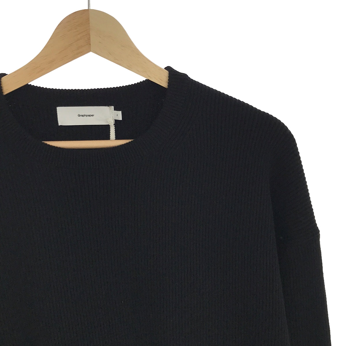 Graphpaper / グラフペーパー | 2023AW | High Density Crew Neck Knit ...