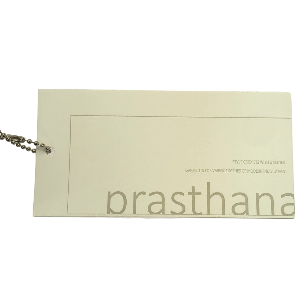 [新] prasthana / Prasthana |皇家皮革通勤吊帶 | F |黑色 |男士