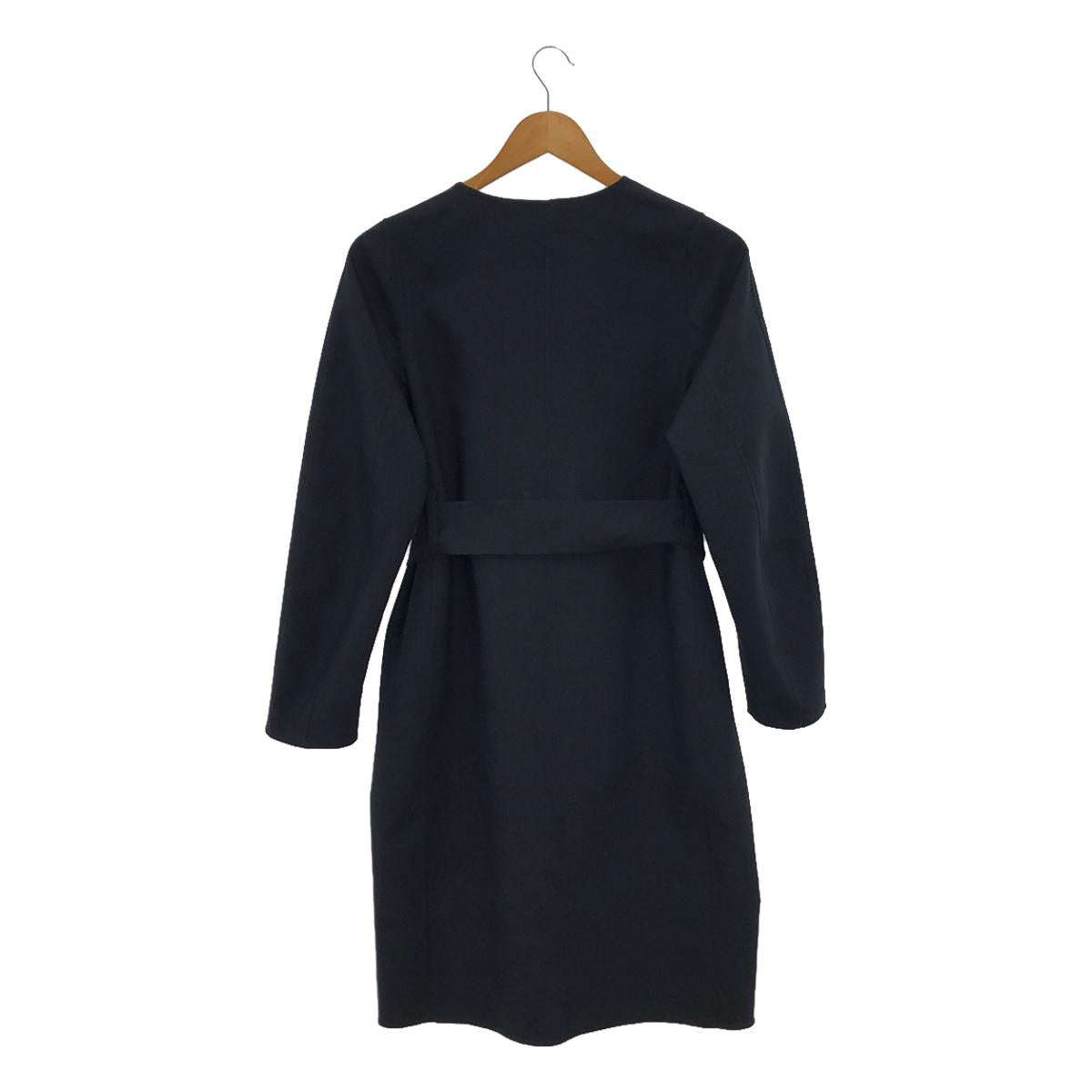 ESTNATION / ESTNATION | River No-Collar Coat | 36 | Navy | Women's