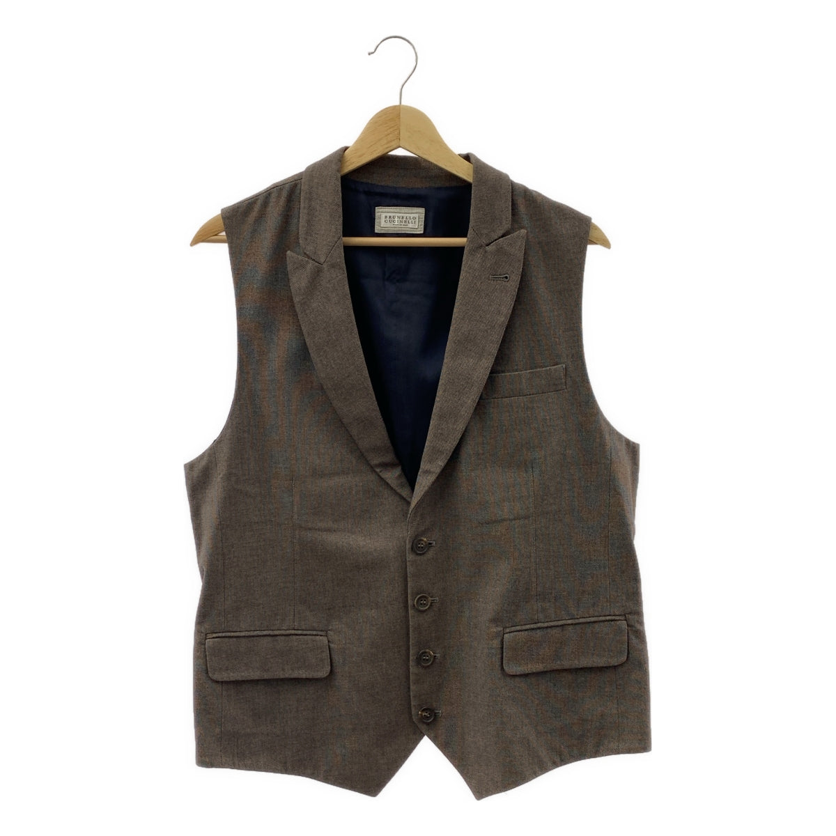 BRUNELLO CUCINELLI / ブルネロクチネリ | バックアジャスター ジレ