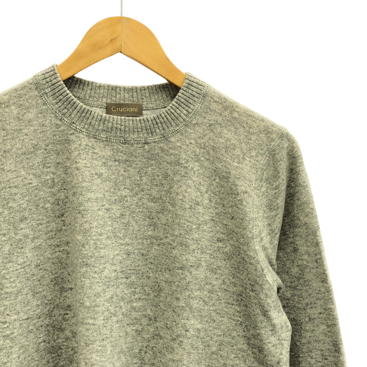 Cruciani | Crewneck cashmere knit | 46 | Men's