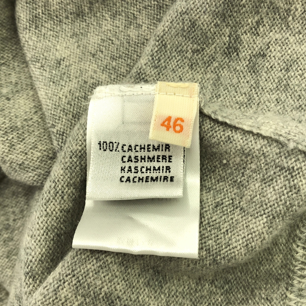 Cruciani / クルチアーニ | クルーネック カシミヤ ニット | 46 | グレー | メンズ