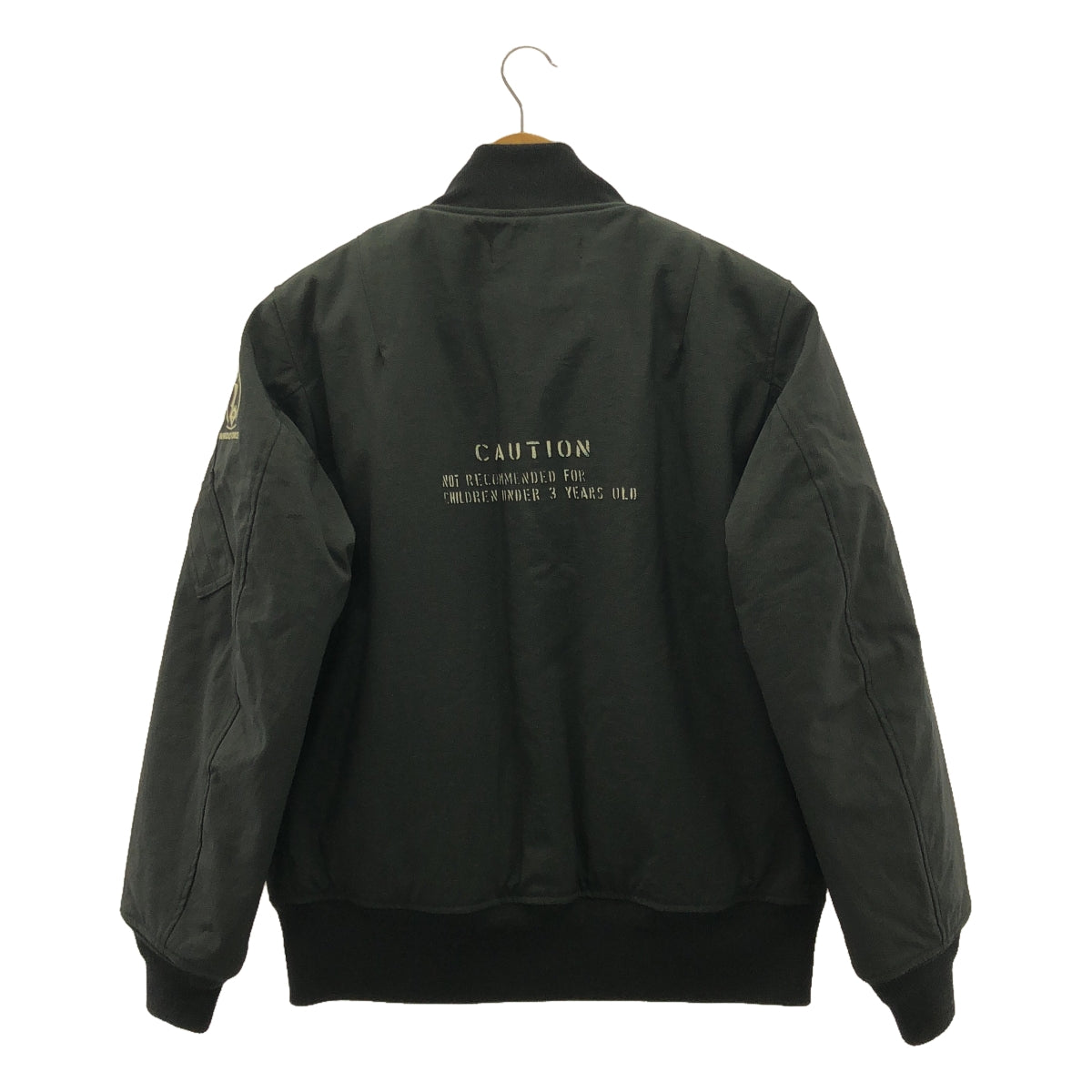 WEIRDO / 위아드 | NONCONFORMIST B-15 JACKET 스텐실 프린트 B-15 군사 비행 재킷 | M | 남성