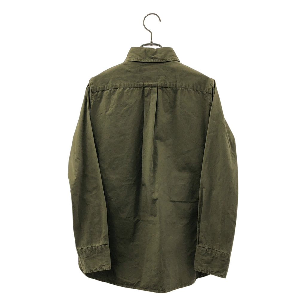 MADISON BLUE / 매디슨 블루 | MADAME WASHED OUT SHIRT / 원포인트 로고 셔츠 블라우스 | 01(S) |