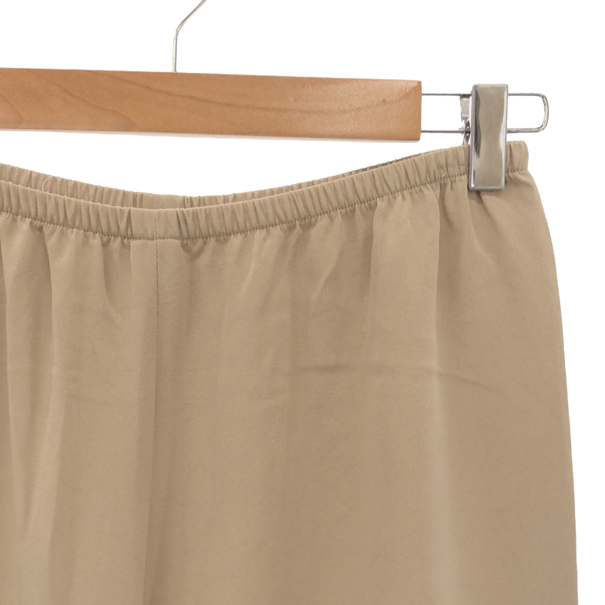 Deuxieme Classe / Deuxieme Classe | ARCH THE Silk Easy Pants | 38 | Beige | Women's