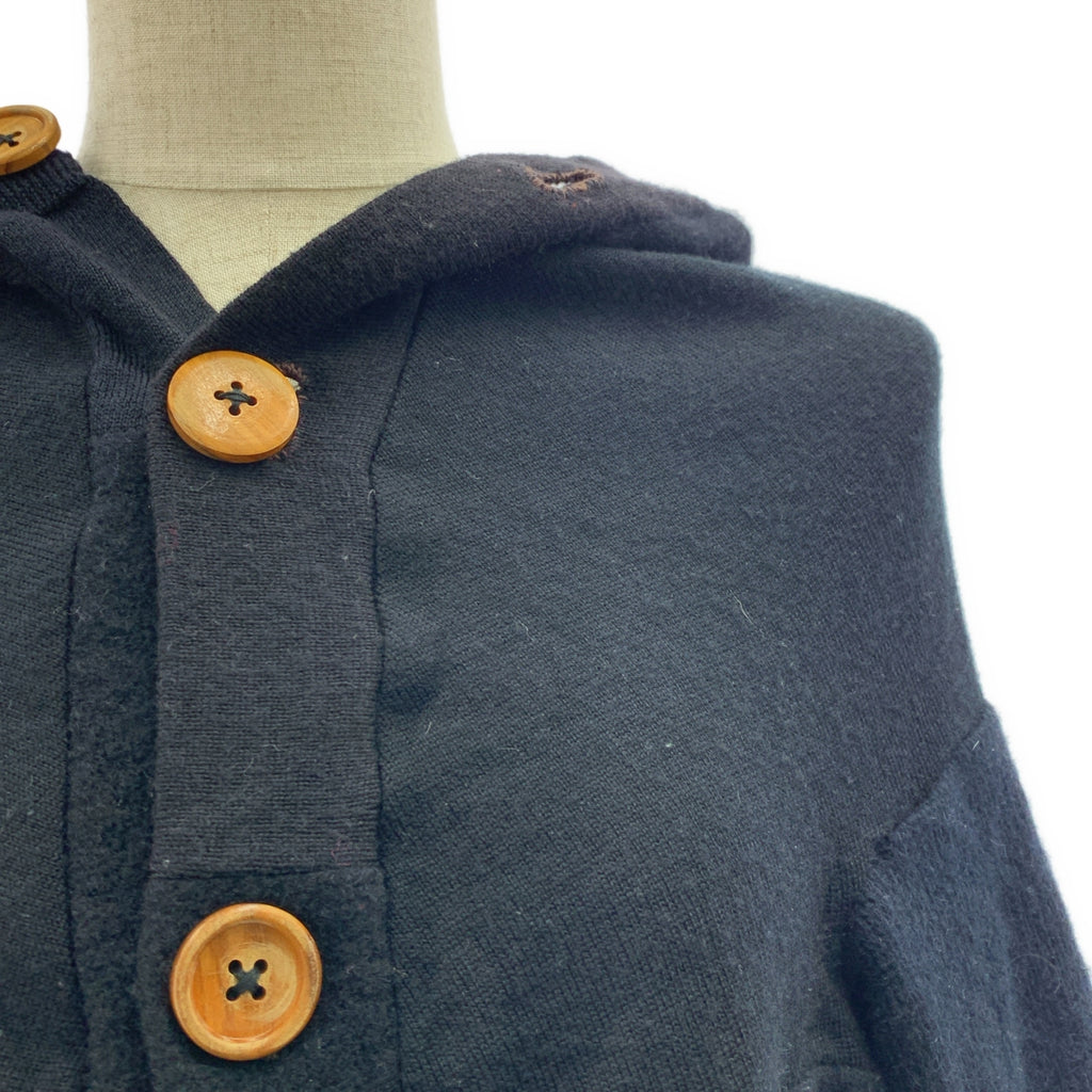 傑弗瑞·B·斯莫爾 | 木扣針織開襟衫 | M碼 | 黑色 | 女款