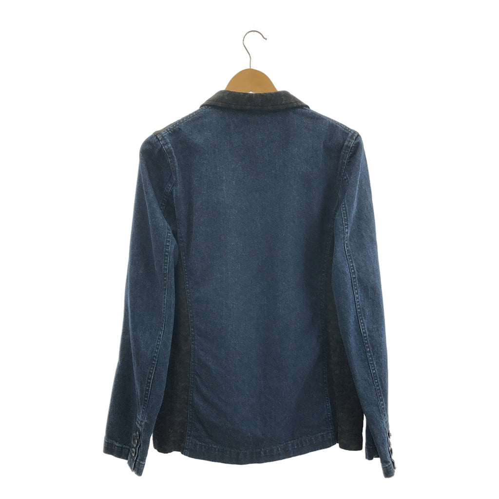 COMME des GARÇONS HOMME PLUS | 2011 秋冬 | Decadence 牛仔邊飾青果領 1B 訂製外套 | SHOPBOP S 號 |男士