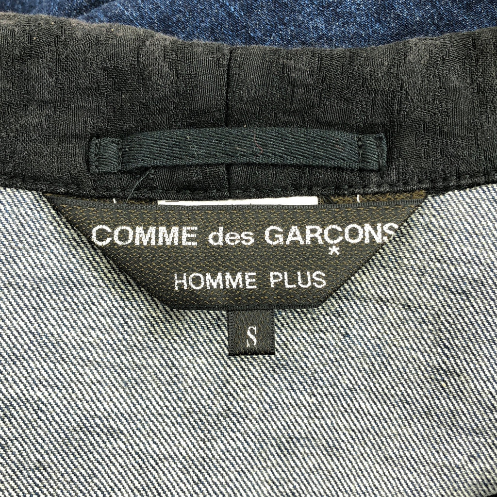 COMME des GARÇONS HOMME PLUS | 2011 秋冬 | Decadence 牛仔邊飾青果領 1B 訂製外套 | SHOPBOP S 號 |男士