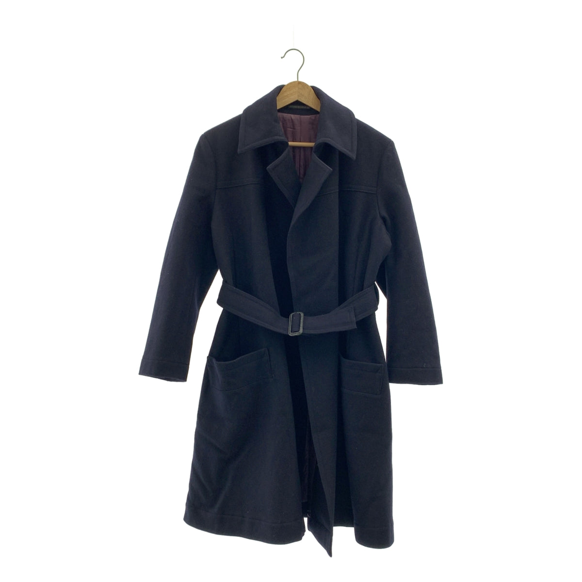 Y's / 와이즈 요우지야마모토 | 2001AW | 울 안솜 벨티드 오버 코트 / 총 안감 | 2 |