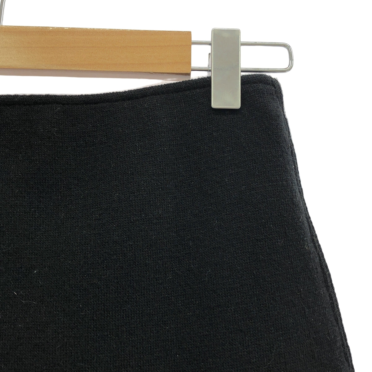 LANVIN / Les 10 ans / 側拉鍊針織裙 | XS |黑色 |女性的