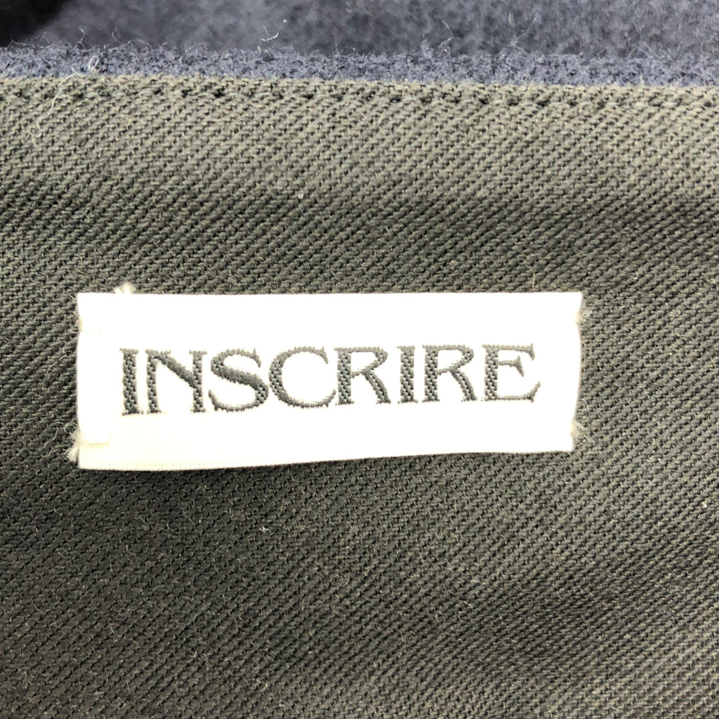 INSCRIRE | 羊毛後繫帶寬褲 |