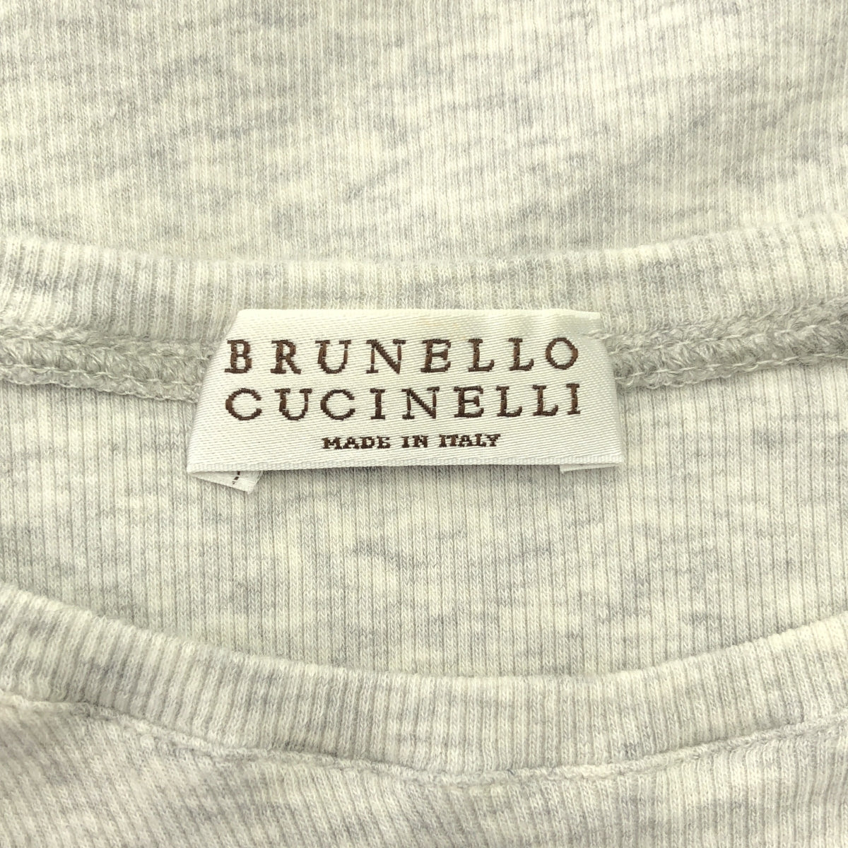 BRUNELLO CUCINELLI / 브루네로쿠치네리 | 코튼 리브 스트레치 컷소우 | S | 남성