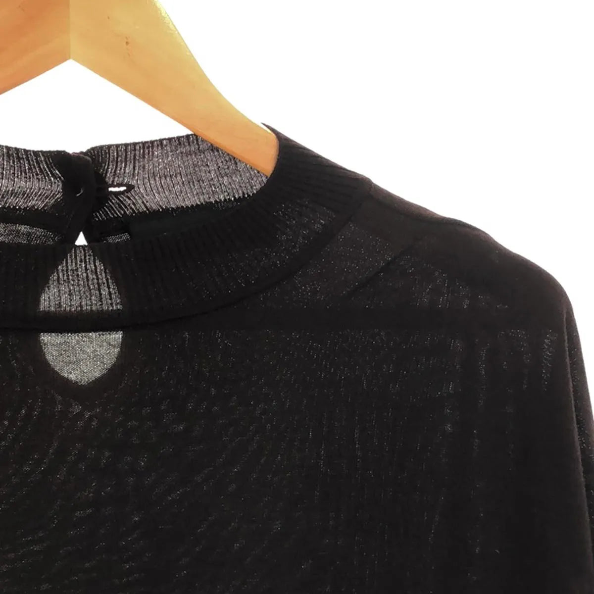 SACRA / サクラ | ウール ハイゲージ ニットワンピース | 38 | ブラウン | レディース