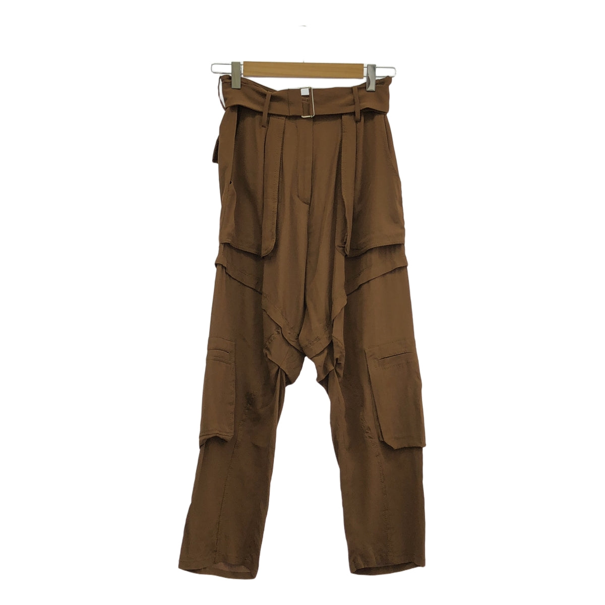 N°21 / ヌメロヴェントゥーノ | シルク混 カーゴパンツ | 36 | ブラウン | レディース