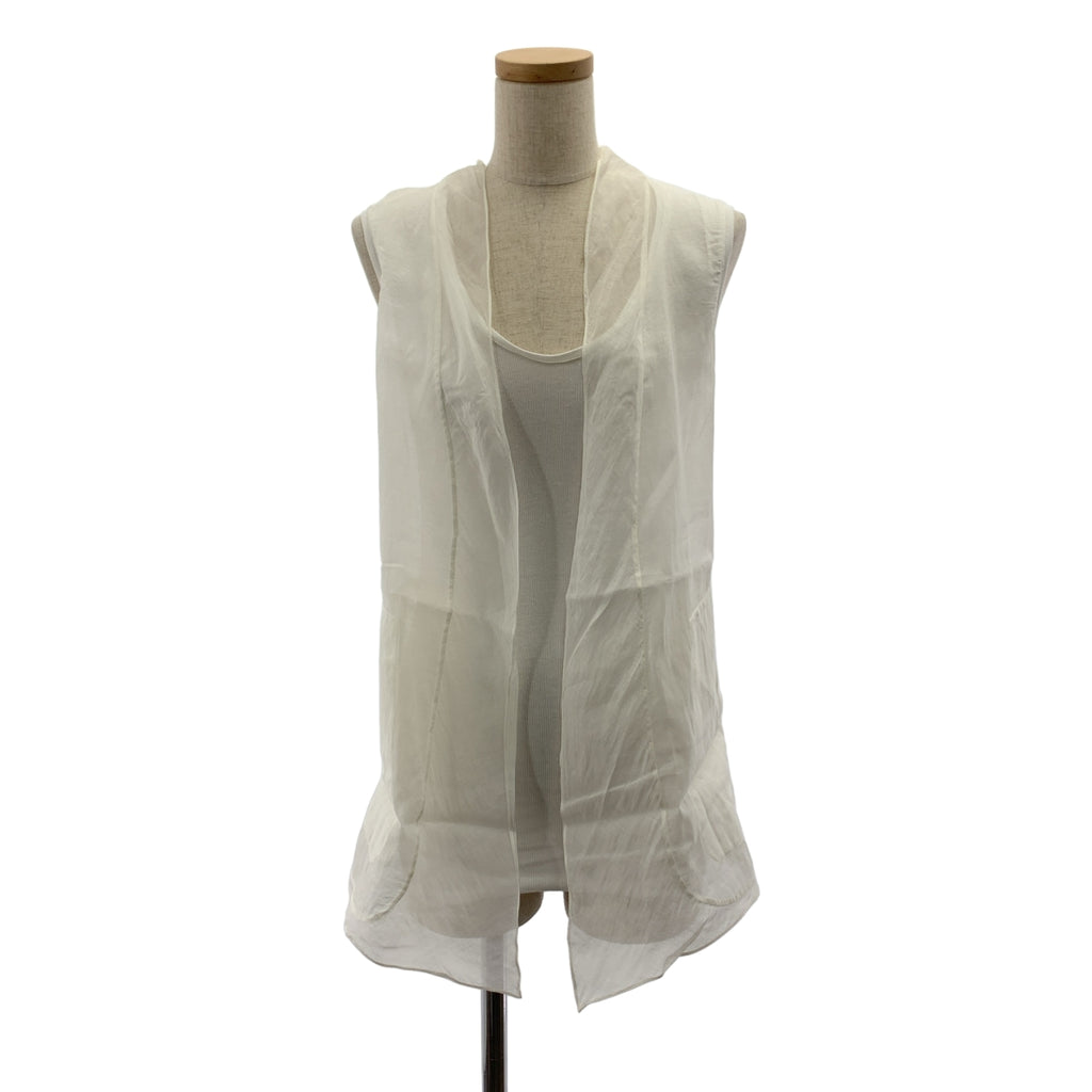 BRUNELLO CUCINELLI | 附口袋的透視無袖上衣 | XS | 女款