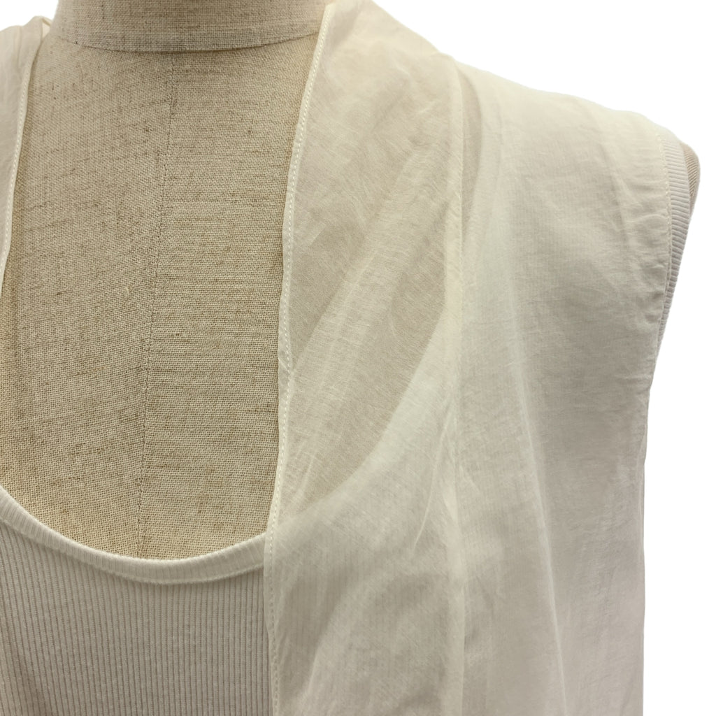 BRUNELLO CUCINELLI | 附口袋的透視無袖上衣 | XS | 女款
