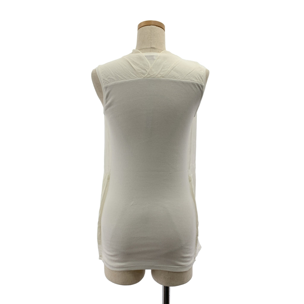 BRUNELLO CUCINELLI | 附口袋的透視無袖上衣 | XS | 女款