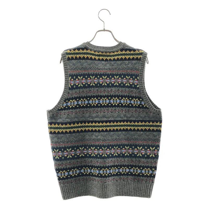 BEAMS PLUS / ビームスプラス | ウール フェアアイル ニットベスト | M | メンズ