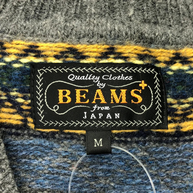 BEAMS PLUS / ビームスプラス | ウール フェアアイル ニットベスト | M | メンズ