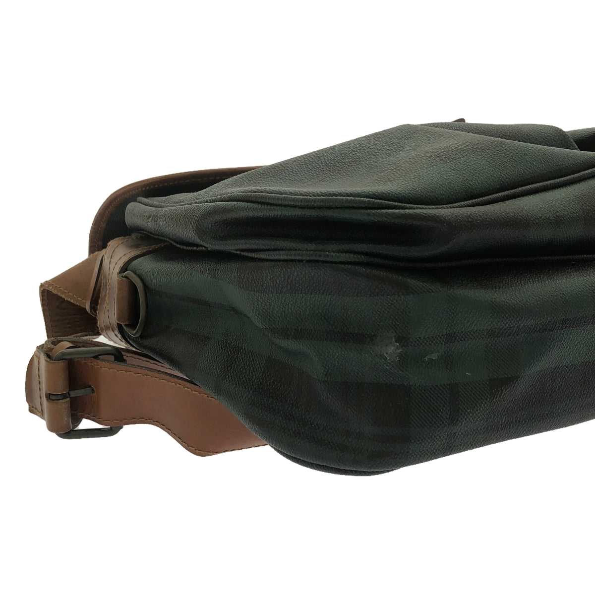 POLO RALPH LAUREN / Polo Ralph Lauren | Check Messenger Bag | Green | Men's