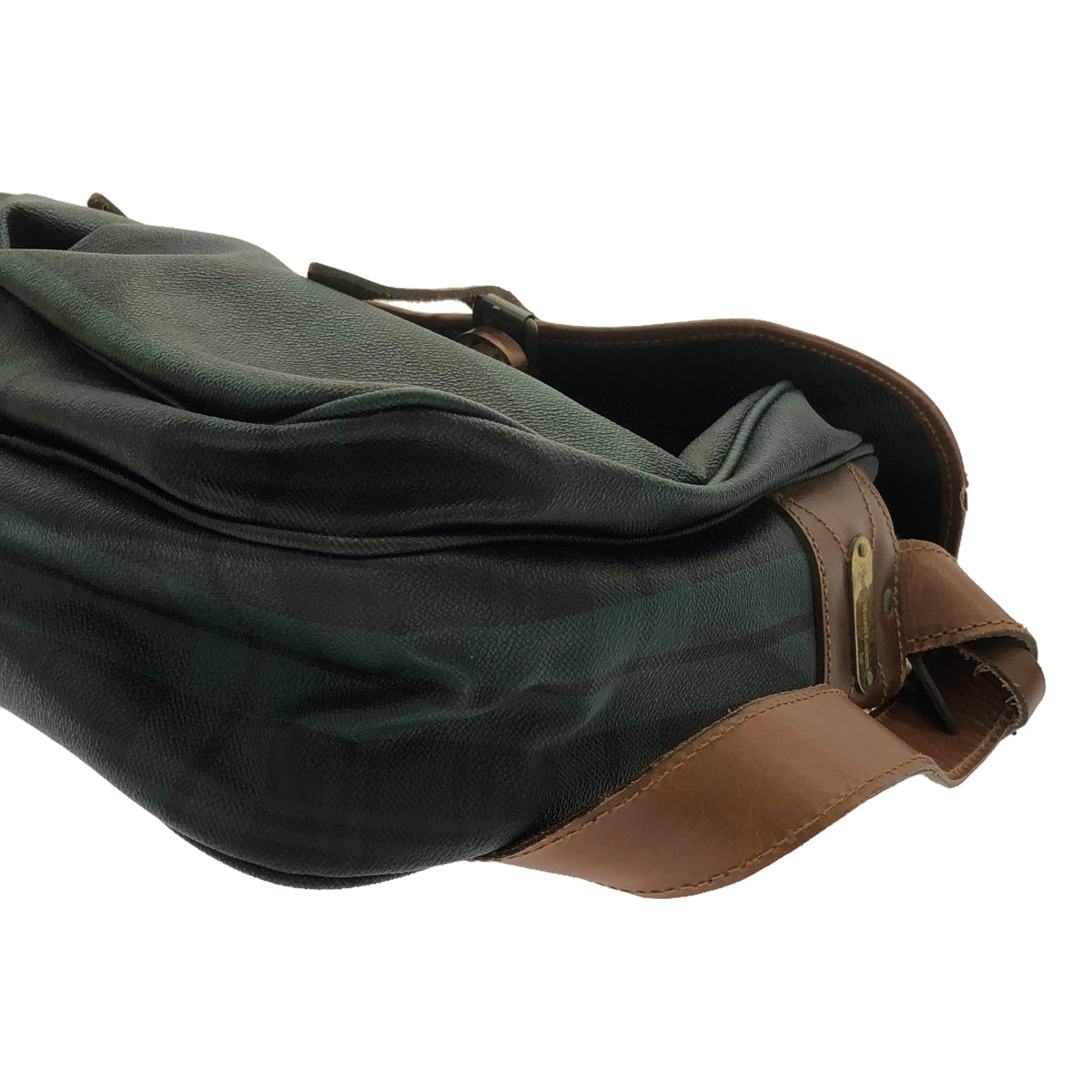 POLO RALPH LAUREN / Polo Ralph Lauren | Check Messenger Bag | Green | Men's