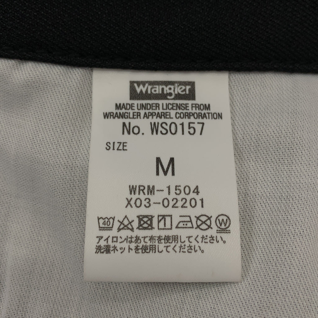 WRANGLER / ラングラー | × Schott サイドライン ストレートパンツ | M | メンズ