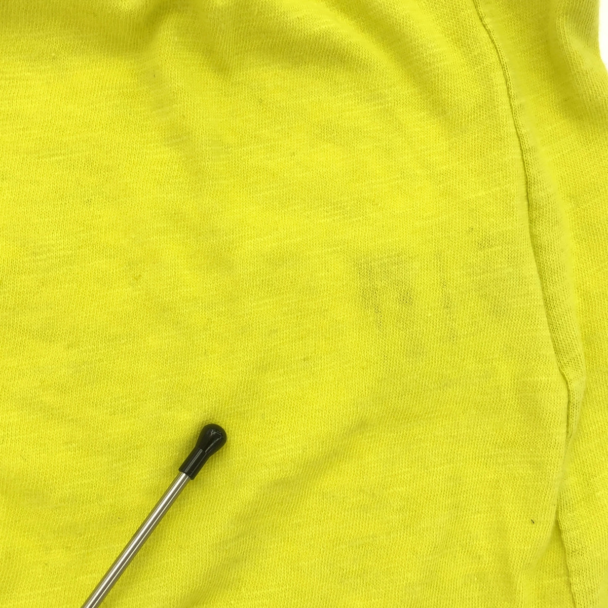 【美品】  atelier naruse / アトリエナルセ | 2025SS | コットン ヘンプ ギャザー カットソー カーディガン | F | イエロー | レディース