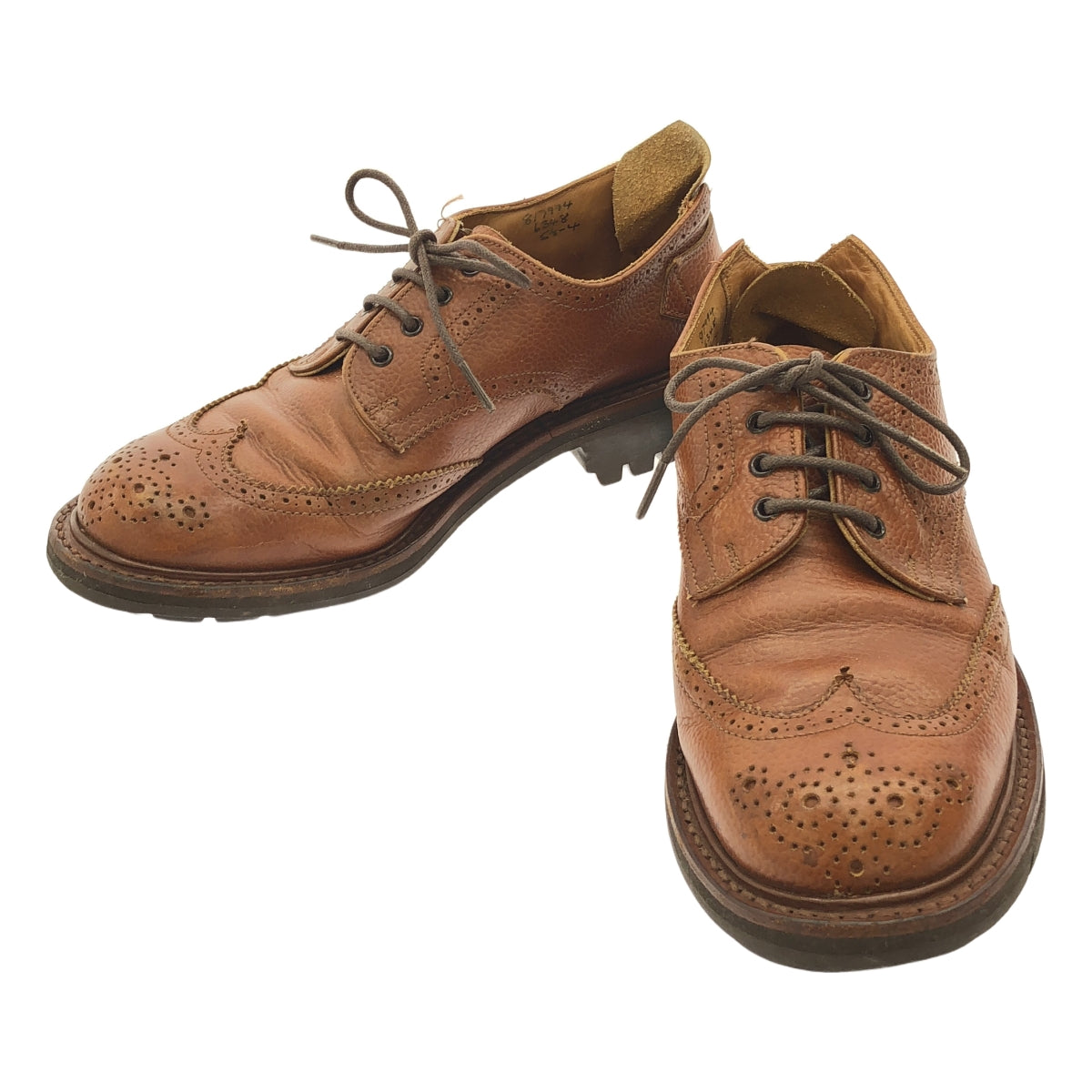 NEPENTHES / 豬籠草 | × Tricker's Wingtip Derby 後帶鞋 | 5 1/2-4 | 棕色 | 女款