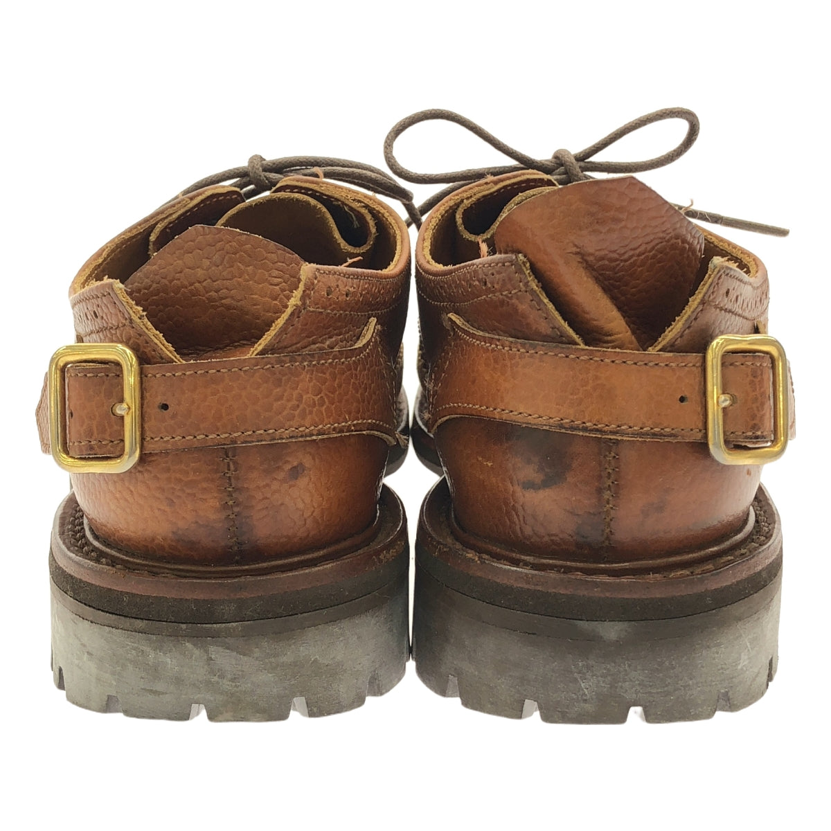 NEPENTHES / 豬籠草 | × Tricker's Wingtip Derby 後帶鞋 | 5 1/2-4 | 棕色 | 女款