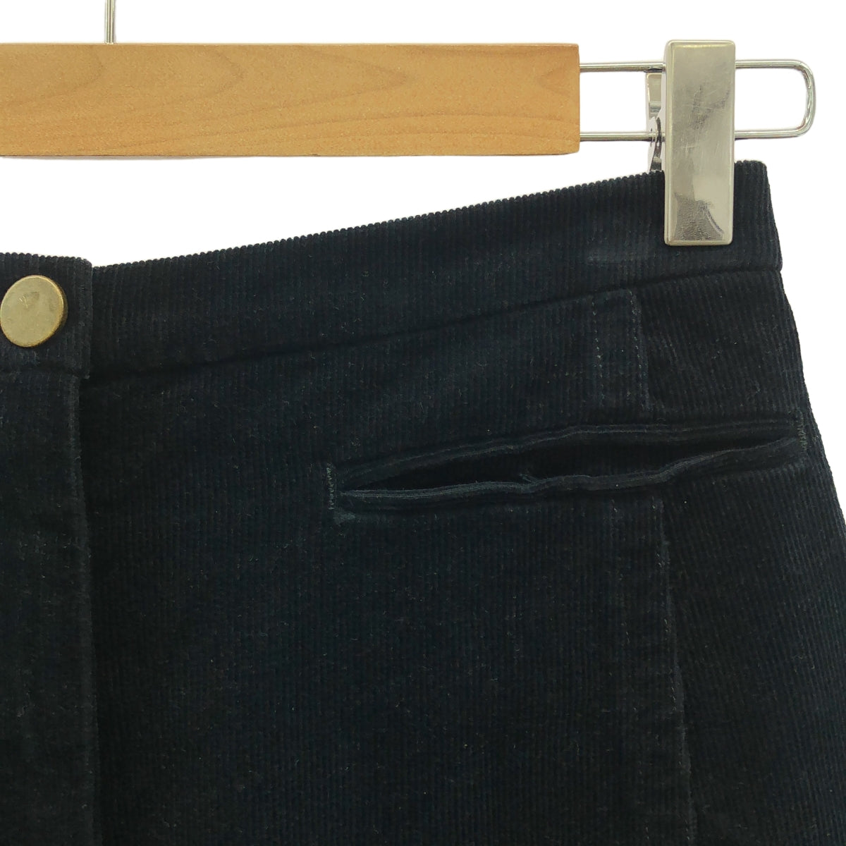 LEMAIRE / Lemaire | 燈芯絨直筒褲 | 34 | 黑色 | 女款