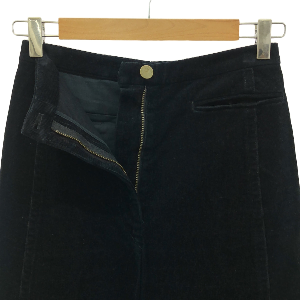 LEMAIRE / Lemaire | 燈芯絨直筒褲 | 34 | 黑色 | 女款