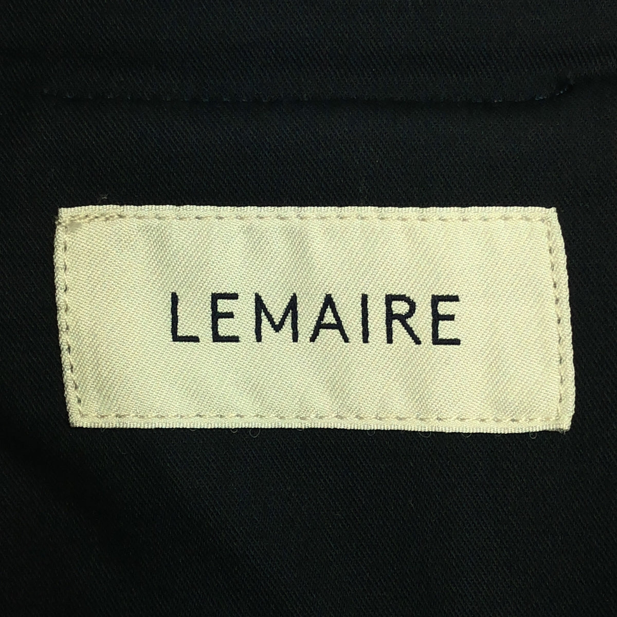 LEMAIRE / ルメール | コーデュロイ ストレートパンツ | 34 | ブラック | レディース