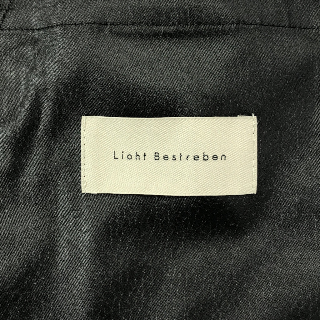 Licht Bestreben / 리흐트 베스트 레이벤 | 2024AW | 가짜 가죽 사이드 지퍼 벤츠 CWU 재킷 | 2 |