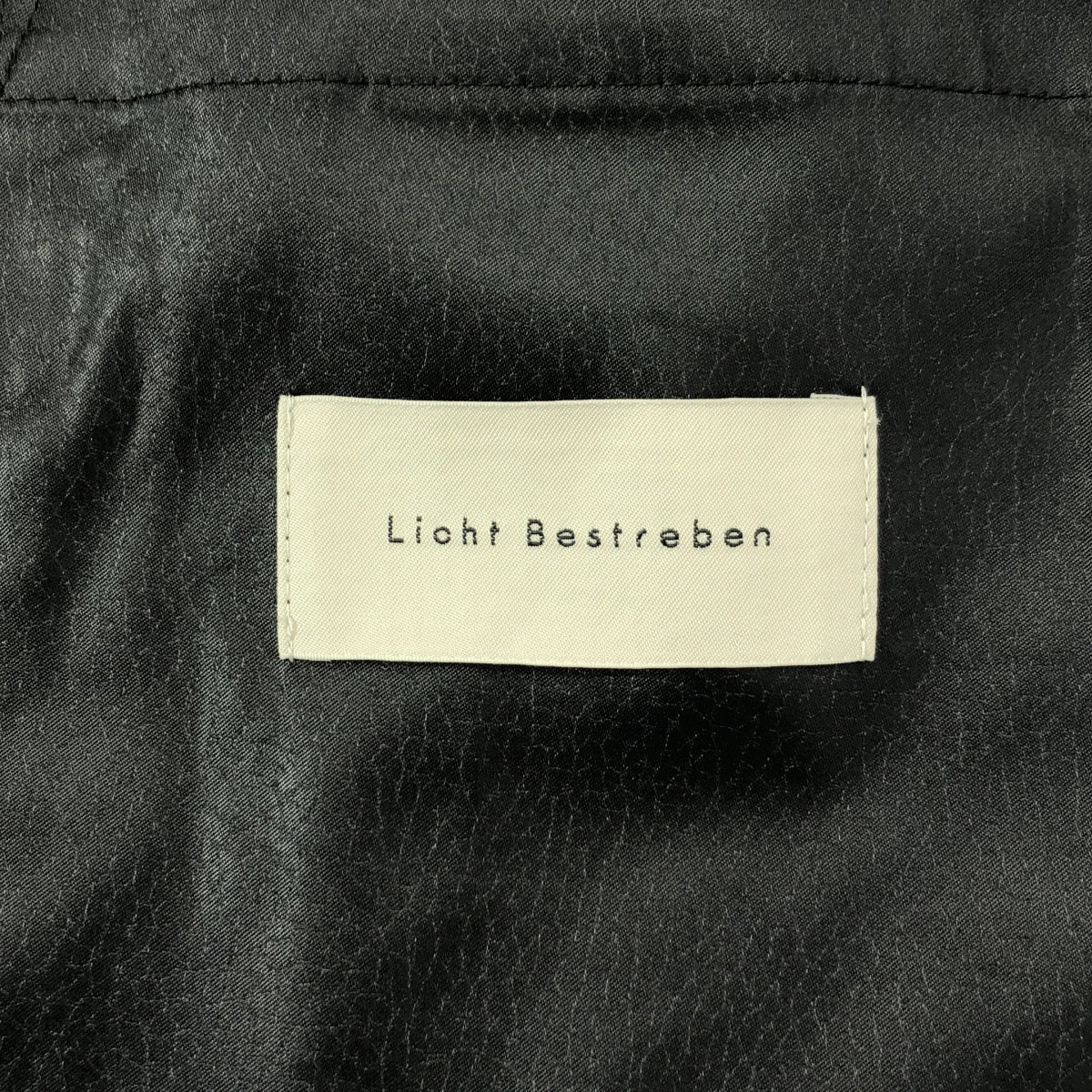 [狀況良好] Licht Bestreben | 2024 秋冬 |人造皮革側拉鍊開衩 CWU 外套 | SHOPBOP尺寸 2 |黑色|男士