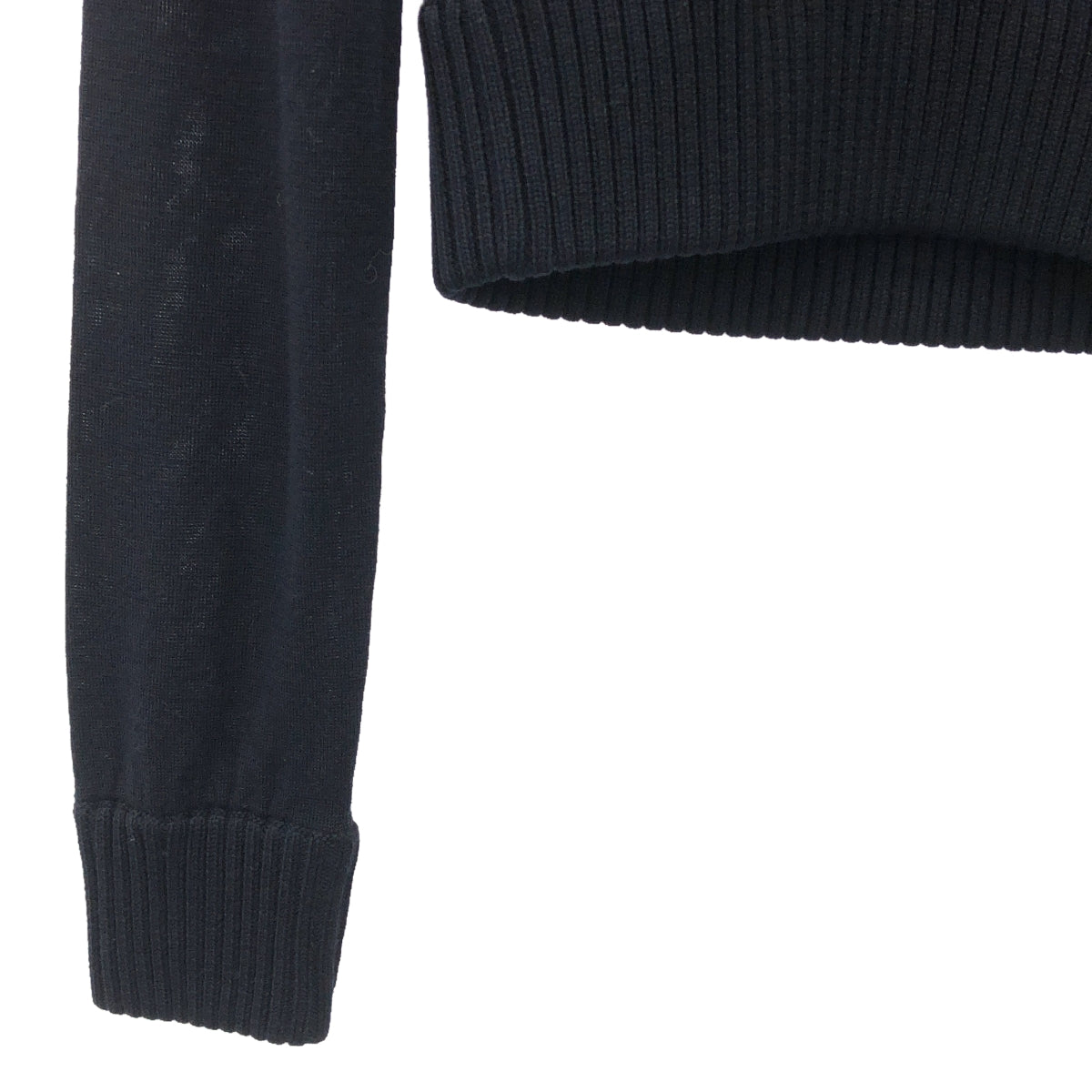 Maison Martin Margiela | Bicolor high neck knit | Navy | Women's