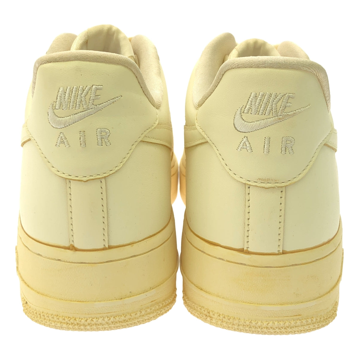 【미품】 NIKE / 나이키 | 2021 | AIR FORCE 1 LOW 07 LV8 MADE YOU LOOK 에어포스 1 로우 메이드 유룩 스니커즈 | 29 | 아이보리 | 남성