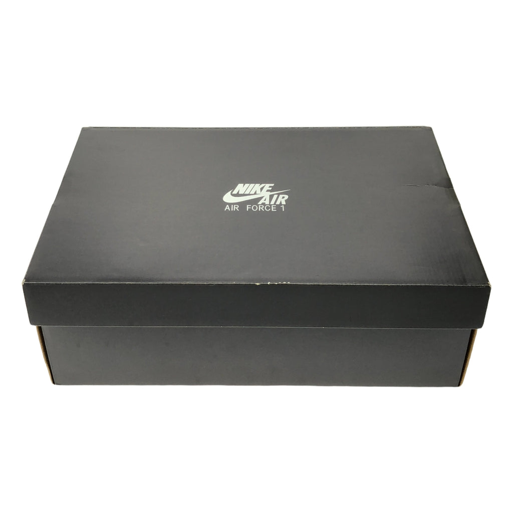 【미품】 NIKE / 나이키 | 2021 | AIR FORCE 1 LOW 07 LV8 MADE YOU LOOK 에어포스 1 로우 메이드 유룩 스니커즈 | 29 | 아이보리 | 남성