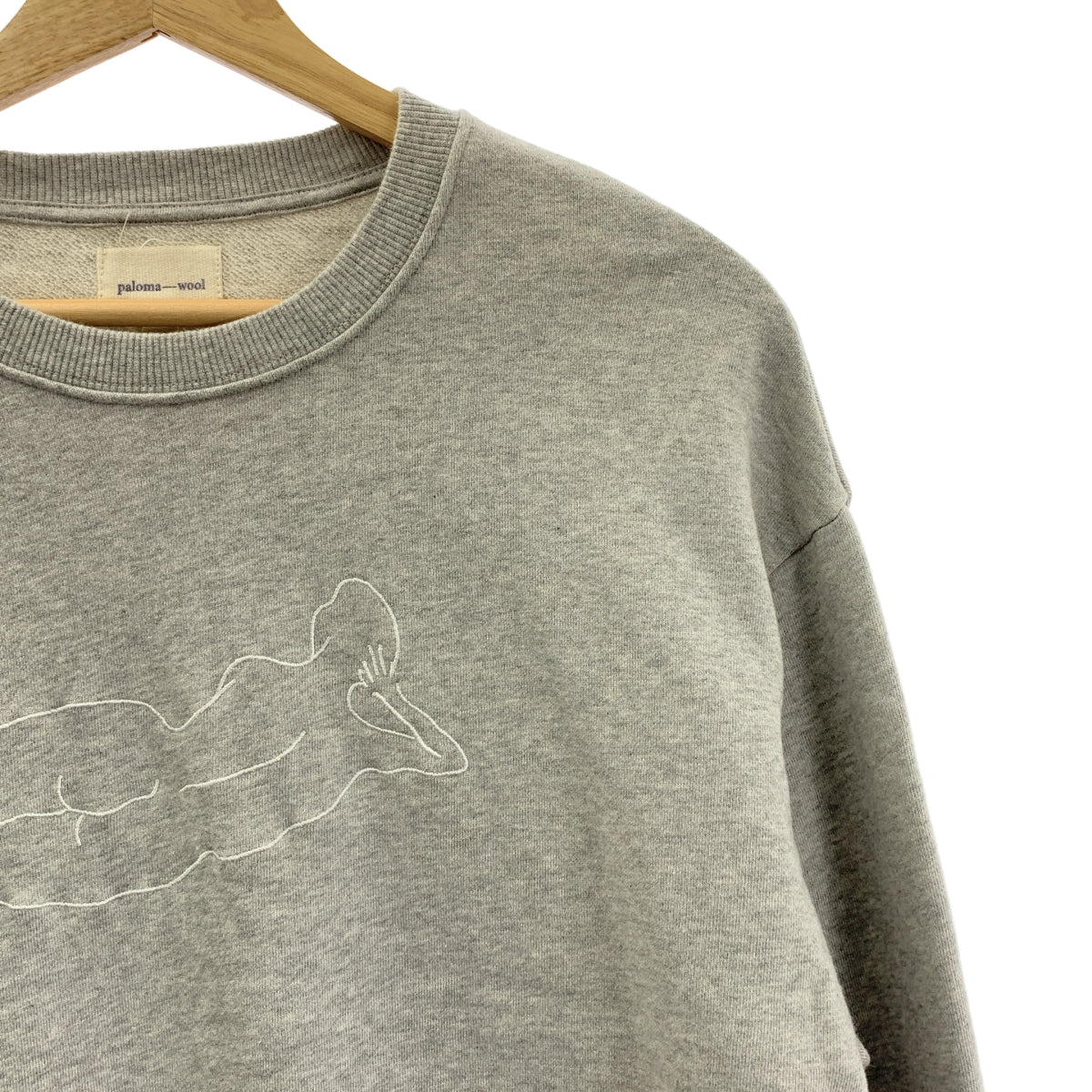 Paloma Wool / 팔로마울 | 크루넥 스웨트 트레이너 | L | 여성