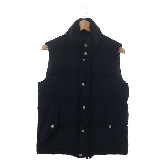 COMME des GARCONS HOMME | 2011AW | Wool zip down vest / Fully lined | XS | Dark navy | Men's