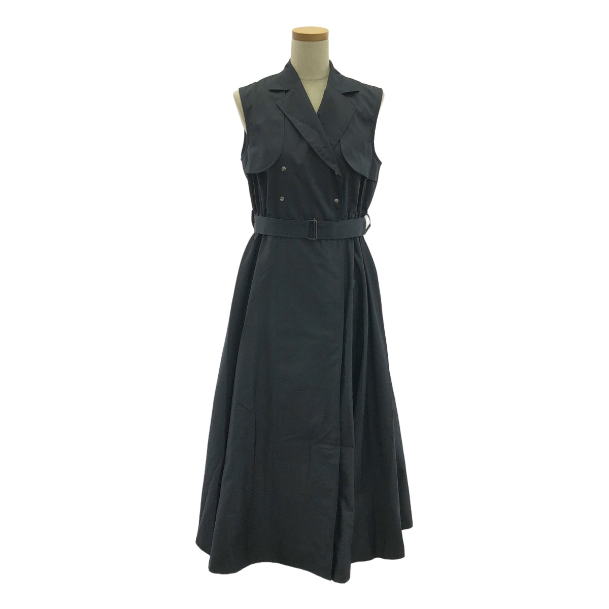 [新] 回覆：poris | Storm 雙翻蓋開領無袖長裙 | F |海軍 |女性的