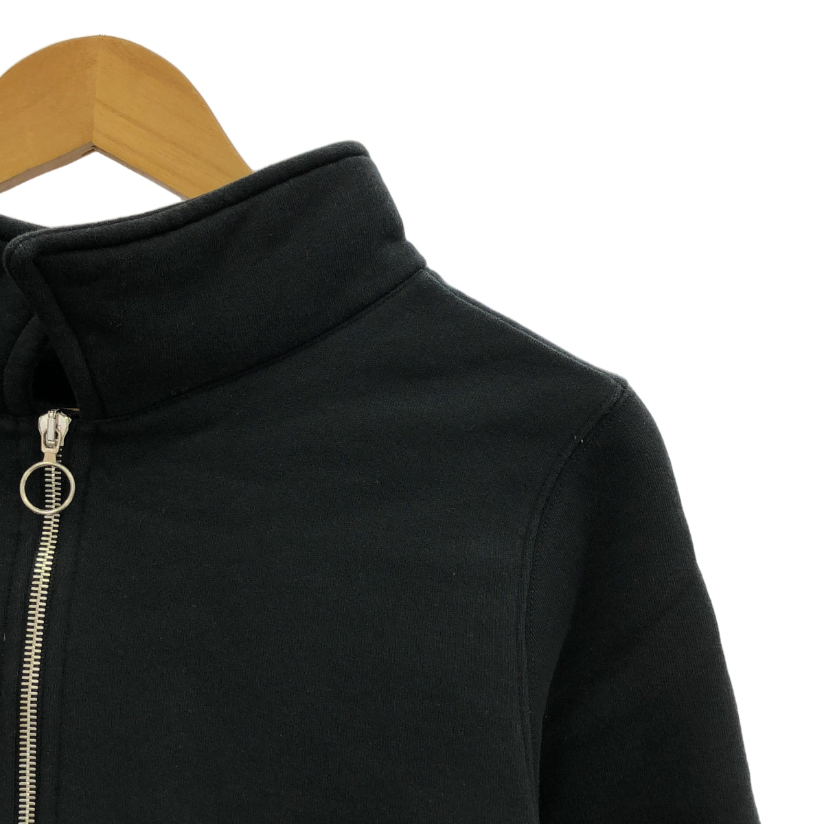 Acne Studios / アクネストゥディオズ | ハーフジップ スウェット | XS | ブラック | レディース