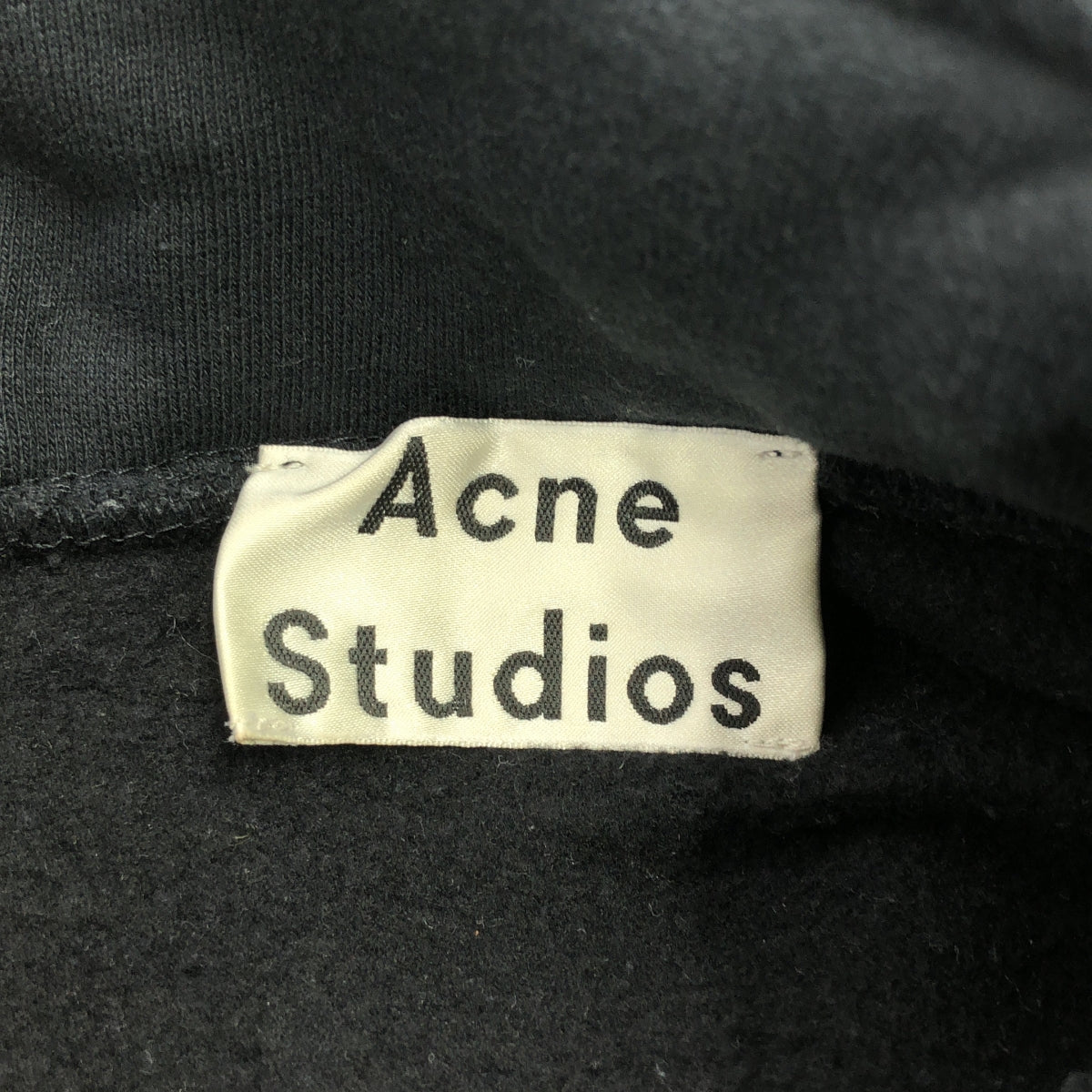 Acne Studios / アクネストゥディオズ | ハーフジップ スウェット | XS | ブラック | レディース
