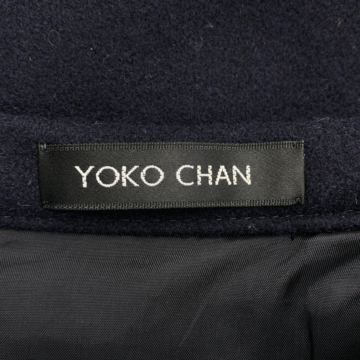 YOKO CHAN / 요코 챈 | 울 벌룬 스커트 | 36 | 네이비 | 여성