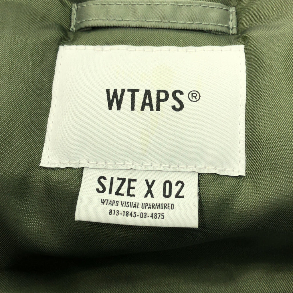 WTAPS / ダブルタップス | CWU JACKET NYLON TWILL ナイロン ツイル ジャケット | 2 | カーキ | メンズ