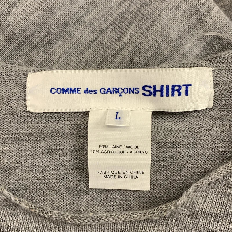 COMME des GARCONS SHIRT / コムデギャルソンシャツ | 2022AW | スペースインベーダー ニット | L | メンズ
