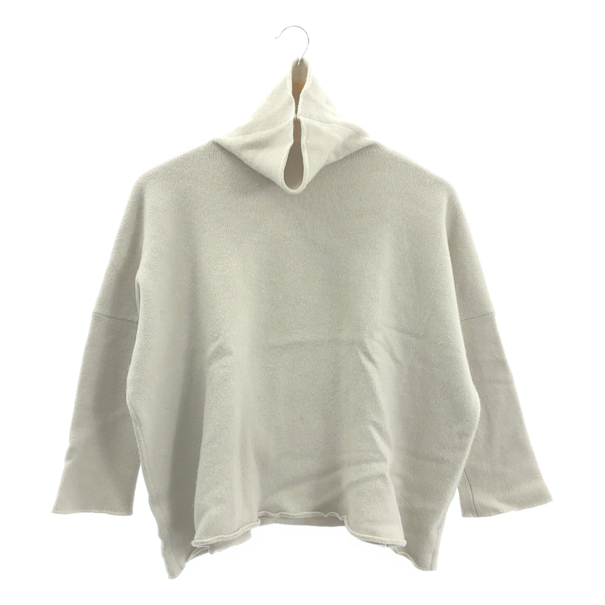 humoresque / 유머리스크 | oversize cashemere knit 오버사이즈 캐시미어 터틀넥 니트 | F | 라이트 그레이 | 여성