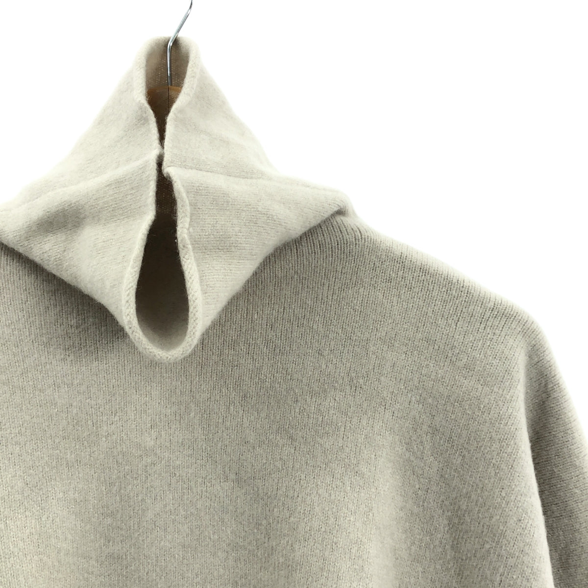 humoresque / 유머리스크 | oversize cashemere knit 오버사이즈 캐시미어 터틀넥 니트 | F | 라이트 그레이 | 여성