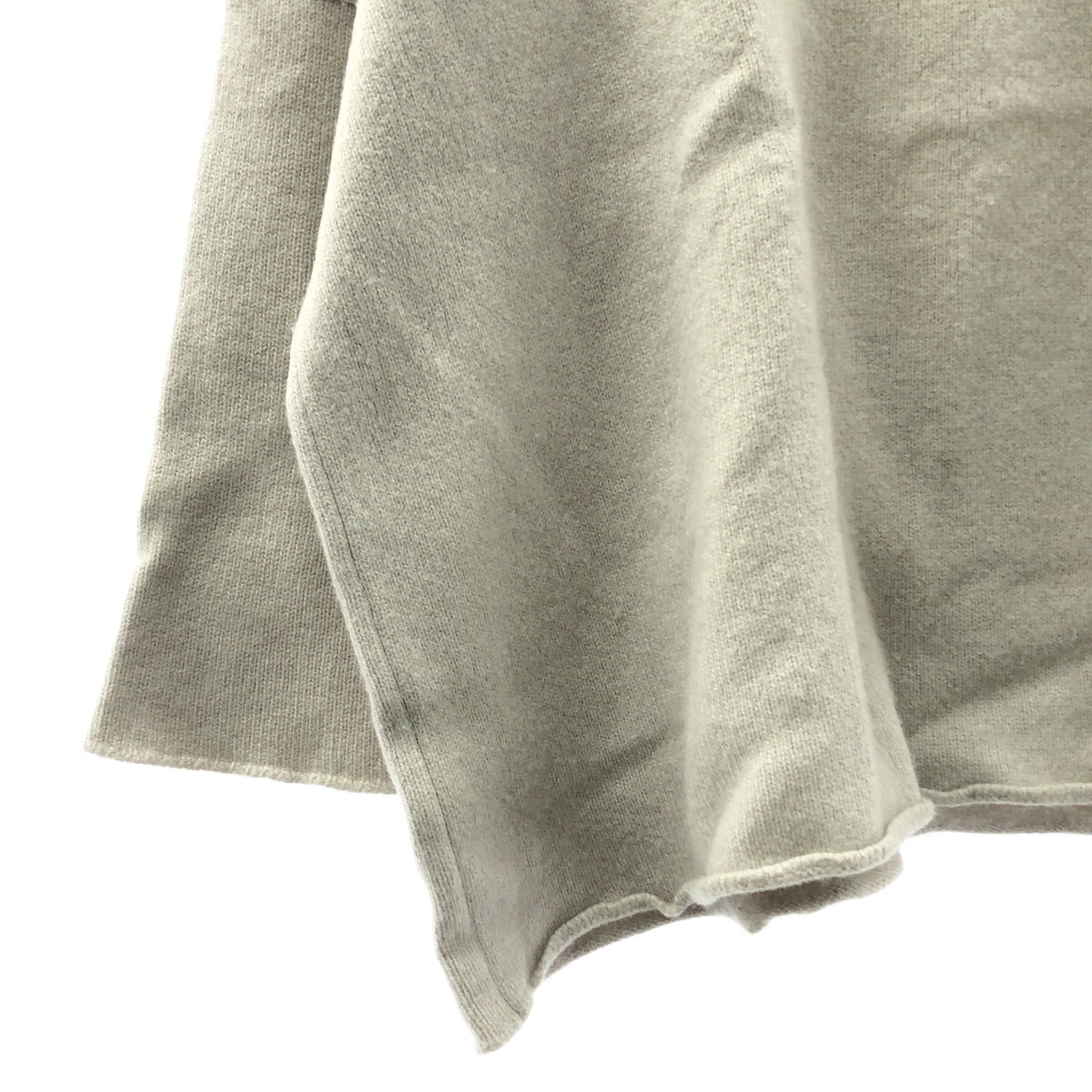 humoresque / 유머리스크 | oversize cashemere knit 오버사이즈 캐시미어 터틀넥 니트 | F | 라이트 그레이 | 여성