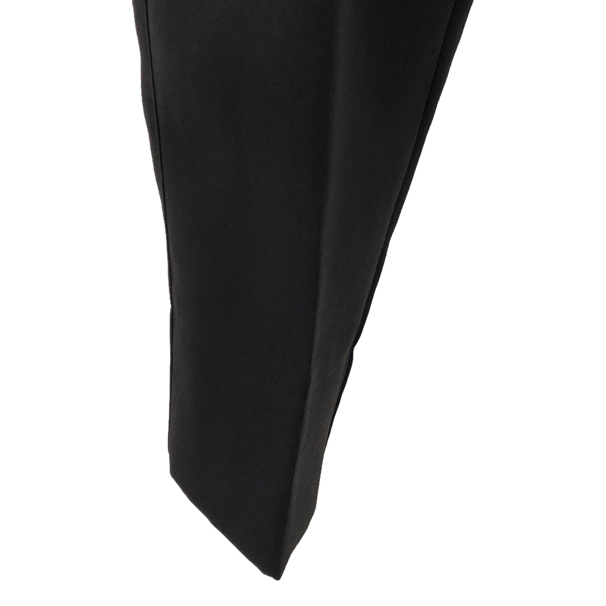 【美品】  deres / デレス | 2023SS | First step pant ハイウエスト 2タック ベルテッド ファーストステップパンツ | 1 | ブラック | レディース